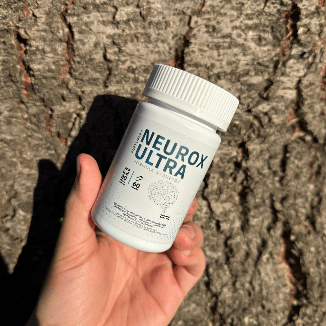 Neurox Ultra Original : Concentración, Calidad de Sueño, Claridad Mental - 60 Cápsulas - Natura+