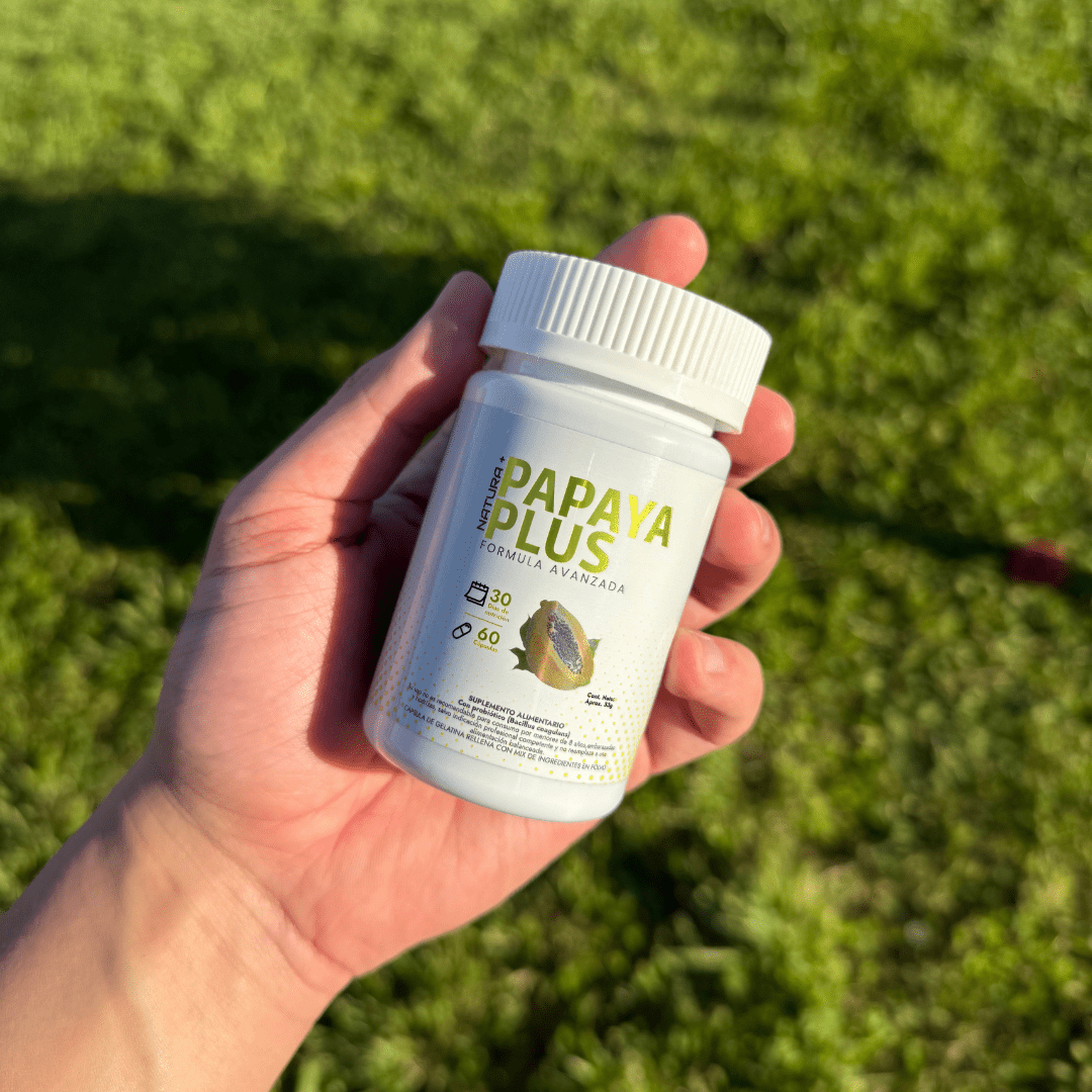 Papaya Plus Original : Sistema digestivo 60 cápsulas - Natura+