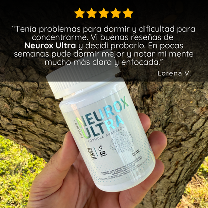 Neurox Ultra Original : Concentración, Calidad de Sueño, Claridad Mental - 60 Cápsulas