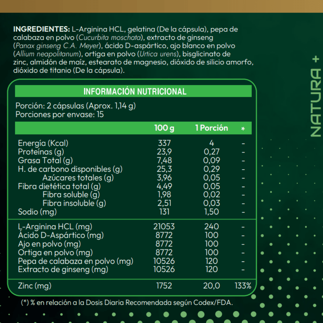 Próstacil Fórmula Mejorada Urotrin Bio Prost L - fortex Sin Sabor - Natura+
